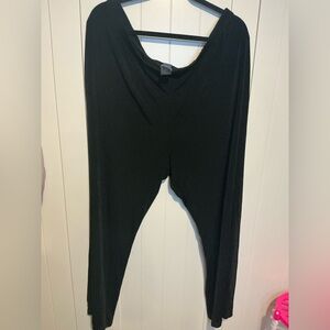 Chico's Travelers Black Harem Pants Size 4R (XL/16)